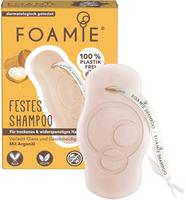 Foamie Kiss Me Argan Solid Vegan Shampoo Mit Argan&ouml;l Trockenes Und Lockiges Haar 80g