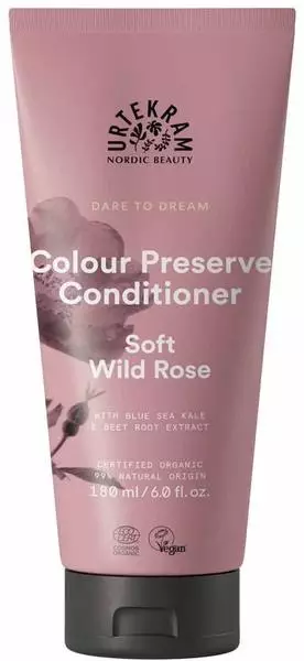 Urtekram Colour Preserve Soft Wild Rose Conditioner (180ml)