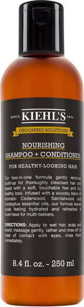 Kiehl’s Grooming Solutions Nourishing Shampoo & Conditioner (250 ml)