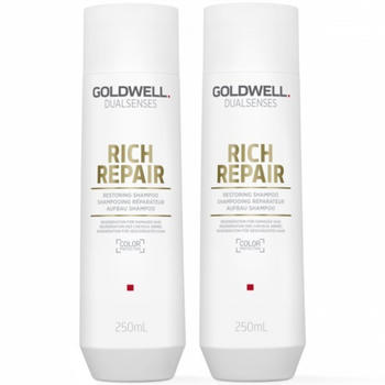 Goldwell Rich Repair Restoring Shampoo (2 x 250ml)