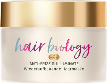 Pantene Pro-V Hair Biology Anti-Frizz & Illuminate Maske (160 ml)