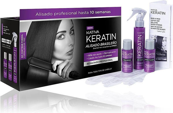 Kativa Keratin Alisado Brazilian Straightening Set