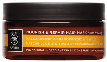 Apivita Nourish & Repair Hair Mask With Olive & Honey (200 ml)