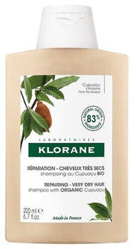 Klorane Nourishing & Repairing Shampoo with Organic Cupuaçu (200ml)