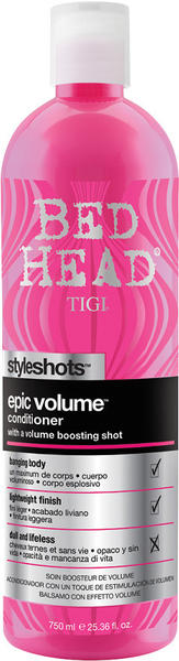 Tigi Bed Head Styleshots Epic Volume Conditioner (750ml)