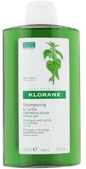 Klorane Seboregulating Treatment Shampoo with Nettle Extract (400ml)