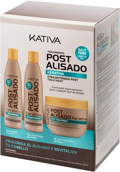 Kativa Post Alisado Keratina Set (3 x 250ml)