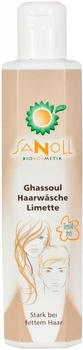 Sanoll Biokosmetik Ghassoul Haarwäsche Limette (200ml)