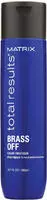 Matrix Brass Off Shampoo neutralisiert die Messinguntert&ouml;ne 300 ml, Grundpreis: