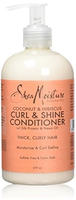 Shea Moisture Coconut & Hibiscus Curl & Shine Conditioner 384 ml, Grundpreis: &euro;