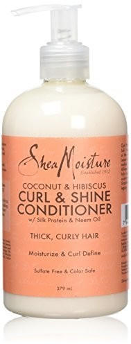 Shea Moisture Coconut & Hibiscus Curl & Shine Conditioner (379 ml)