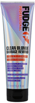 Fudge Clean Blonde Damage Rewind Violet Toning Conditioner (250 ml)