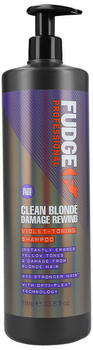 Fudge Clean Blonde Violet Damage Rewind Shampoo (1000 ml)