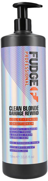 Fudge Clean Blonde Damage Rewind Violet Toning Conditioner (1000 ml)