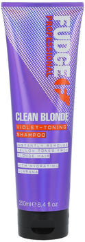 Fudge Clean Blonde Violet Toning Shampoo (250 ml)