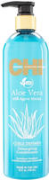CHI Aloe Vera Curls Defined Conditioner f&uuml;r welliges und lockiges Haar 739 ml,
