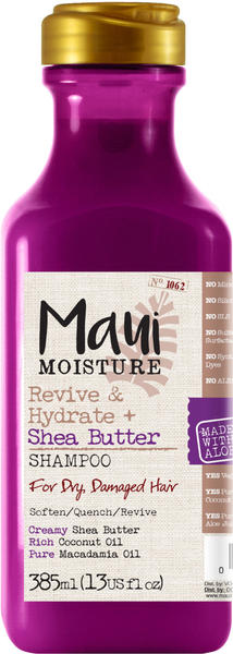 Maui Moisture Moisture Revive & Hydrate Shea Butter Shampoo (385 ml)