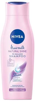 Nivea Hairmilk Natural Shine Pflegeshampoo (400 ml)