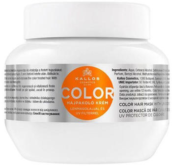Kallos KJMN Color Hair Mask Linseed Oil & UV (275 ml)