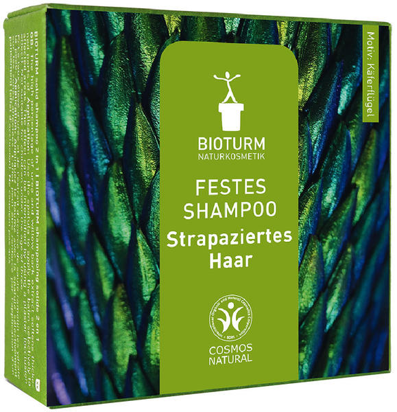 Bioturm Festes Shampoo Strapaziertes Haar (100 g)