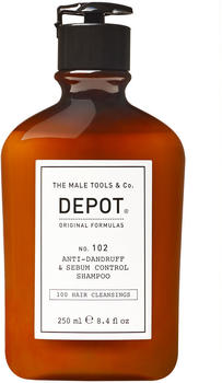 DEPOT No. 102 Anti-Dandruff & Sebum Control Shampoo (250 ml)