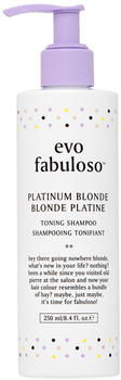 evo Fabuloso Platinum Blonde Toning Shampoo (250 ml)