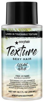 Sexyhair Hair Texture Clean Wave 2-In-1 Texture Shampoo (300 ml)