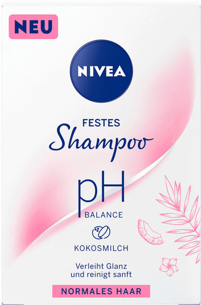 Nivea pH Balance Normales Haar Kokosmilch Festes Shampoo (75 g)