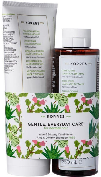 Korres Aloe & Dittany Collection (Shampoo + Conditioner)