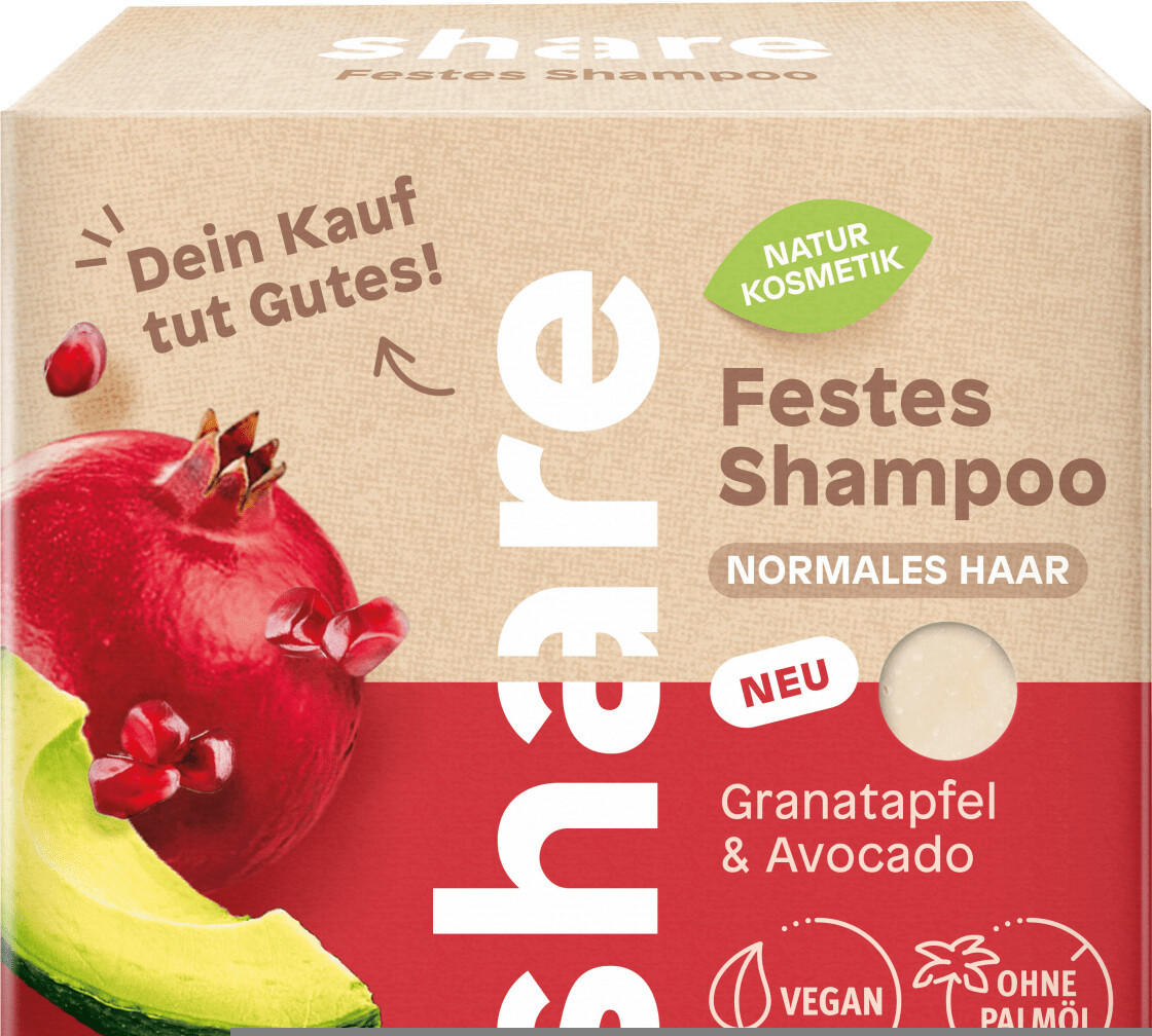 Share Festes Shampoo Granatapfel & Avocado (60 g) Test TOP Angebote ab 4,49  € (Oktober 2023)