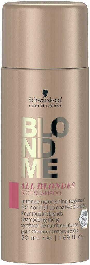 Schwarzkopf Blondme All Blondes Rich Shampoo (50 ml) Test - ❤️  Testbericht.de Mai 2022