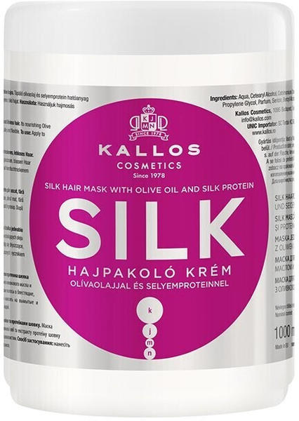 Kallos KJMN Silk hair mask sensitive hair (1000 ml)