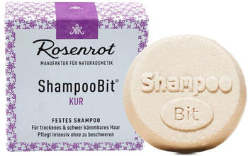 Rosenrot ShampooBit - festes Shampoo Kur (55g)