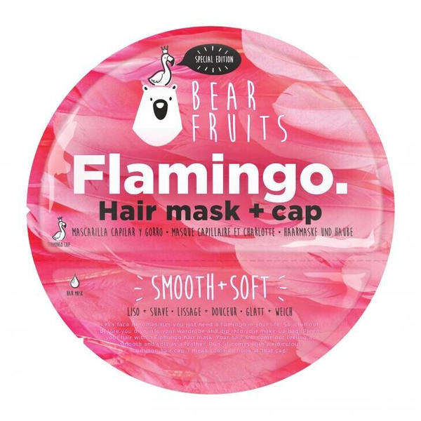 Bear Fruits Flamingo Hair mask + cap (20 ml)