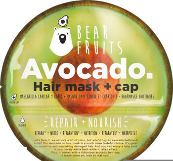 Bear Fruits Avocado Hair mask + cap (20 ml)
