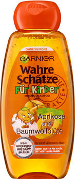 Garnier Wahre Schätze für Kinder mildes Shampoo 2 in 1 Aprikose und Baumwollblüte (300ml)