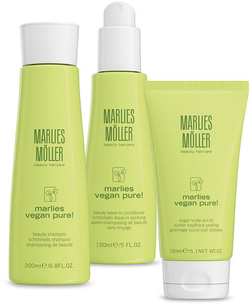Marlies Möller Vegan Pure! Set (Shampoo + Leave-In + Kopfhautpeeling) Test:  ❤️ TOP Angebote ab 32,89 € (September 2022) Testbericht.de