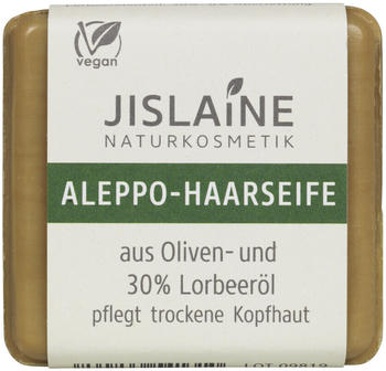 Jislaine Naturkosmetik Aleppo-Haarseife aus Oliven- und 30% Lorbeer&ouml;l (100g)