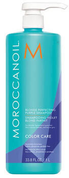 Moroccanoil Blonde Perfecting Purple Shampoo (1000 ml)