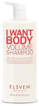 Eleven Australia I Want Body Volume Shampoo (1000 ml)