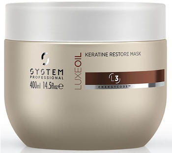System Professional EnergyCode L3 LuxeOil Keratin Restore Mask (400 ml)