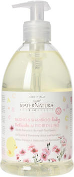 Maternatura BABY Mildes Shampoo & Bad mit Flachsblüten (500 ml)