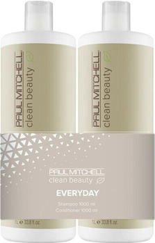 Paul Mitchell Clean Beauty Everyday Set (Shampoo 1000 ml + Conditioner 1000 ml)