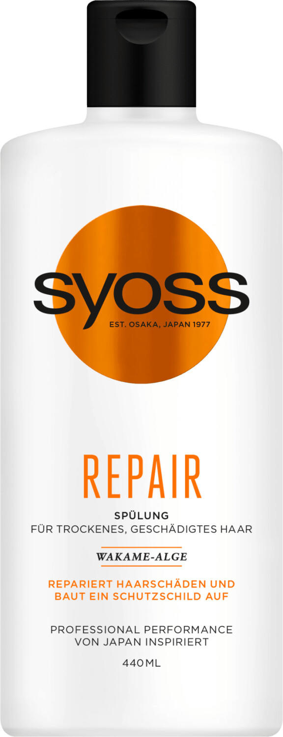 syoss Repair Spülung (440 ml) Test ❤️ Testbericht.de Mai 2022