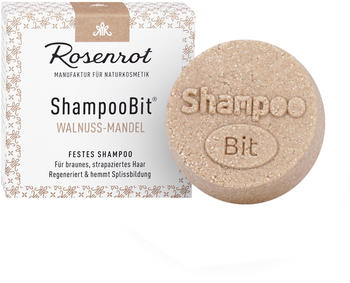 Rosenrot ShampooBit Festes Shampoo Walnuss-Mandel (60 g)