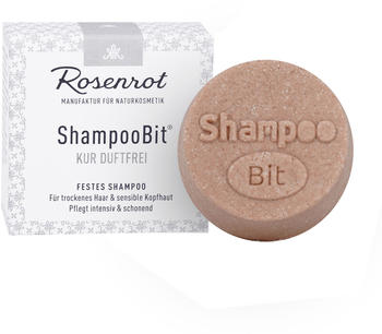 Rosenrot ShampooBit® Festes Shampoo Kur Duftfrei (60 g)