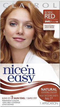 Clairol Nice'n Easy Crème Permanent Hair Dye 177ml 108/8WR Golden Auburn