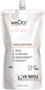 weDo/ Professional Light & Soft Haarmaske Nachfüllbeutel (500ml)