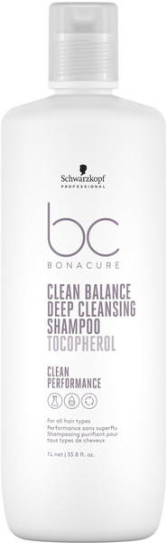 Schwarzkopf Clean Balance Deep Cleansing Shampoo Tocopherol (1000ml)