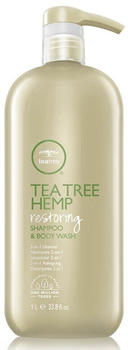 Paul Mitchell Tea Tree Hemp Restoring Shampoo & Body Wash (1000 ml)